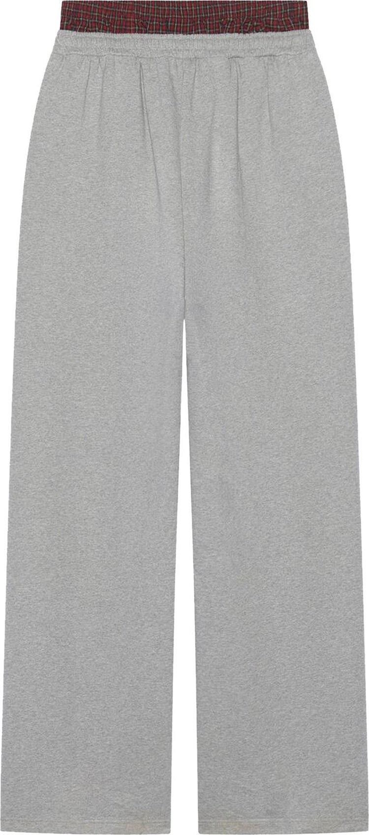 Balenciaga Double Waistband Sweatpants RedKhaki