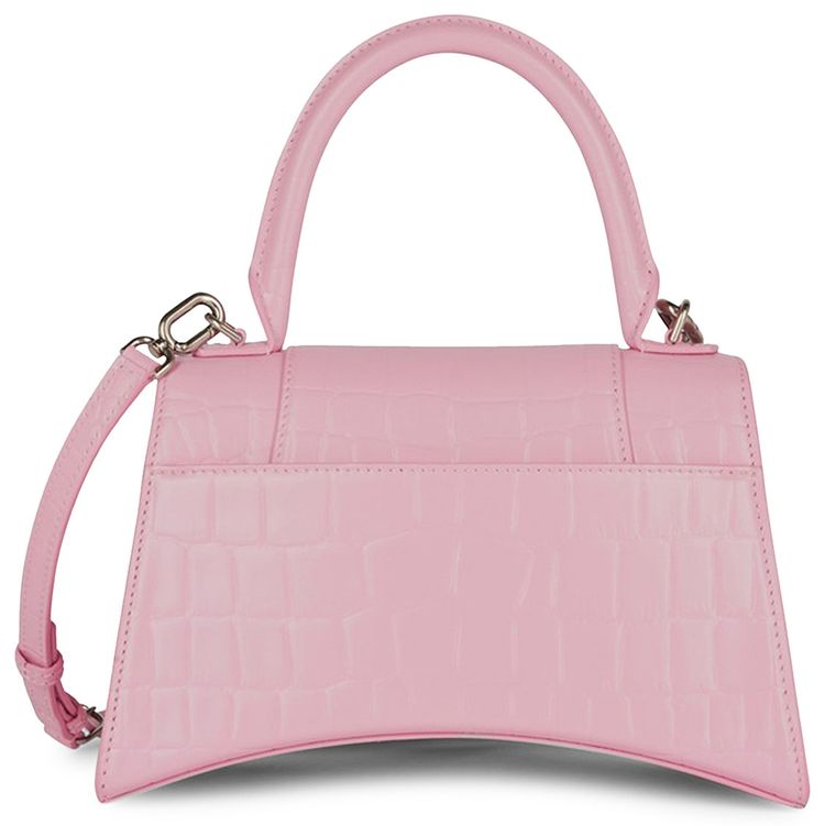 Balenciaga Small Hourglass Top Handle Bag Powder Pink