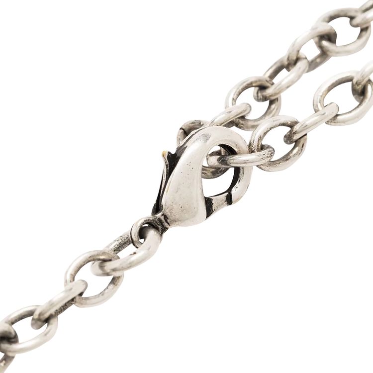 Palm Angels Chain Necklace BlackSilver