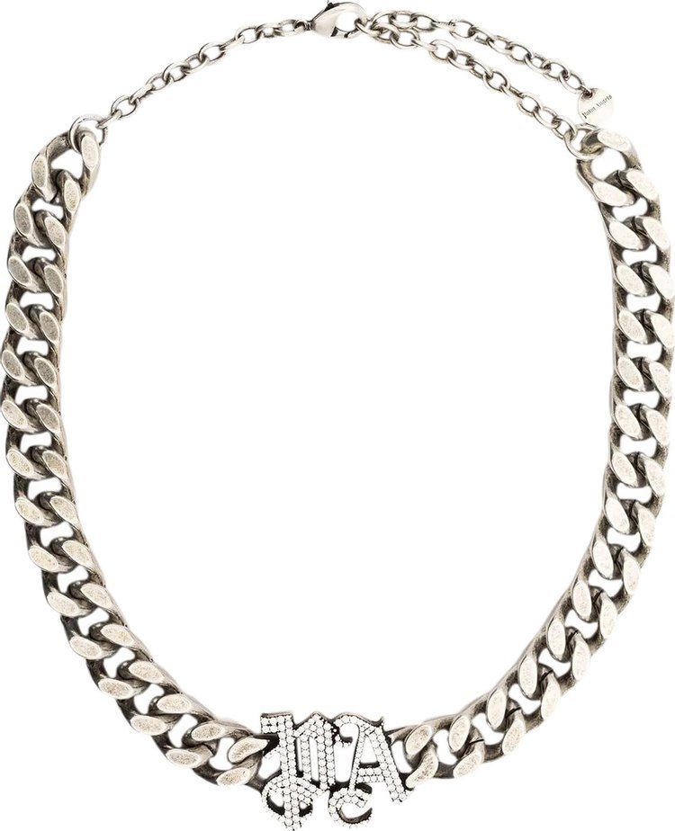 Palm Angels Chain Necklace 'Black/Silver'