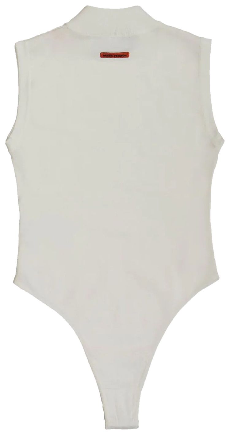 Heron Preston CTNMB Knit Body Suit CreamBlack