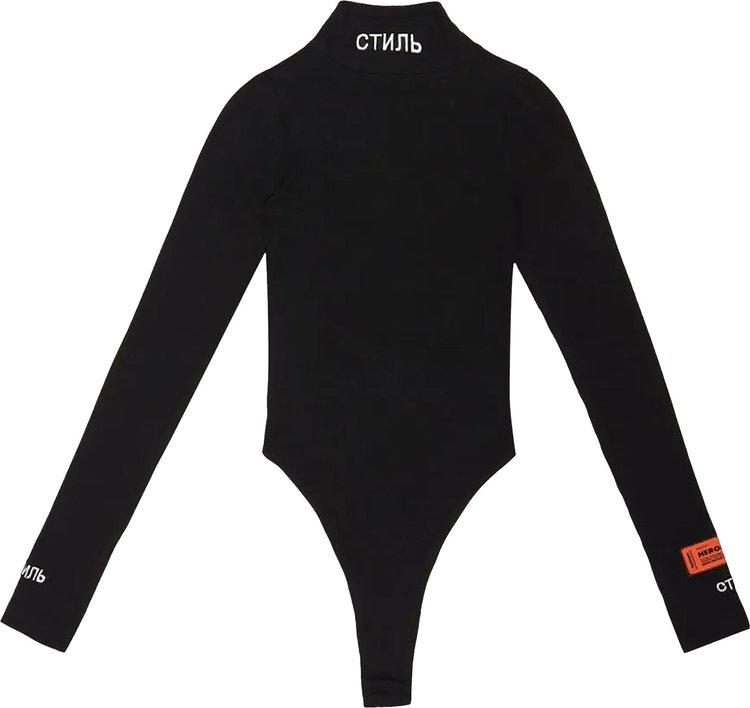 Heron Preston CTNMB Knit Body Suit 'Black/White'