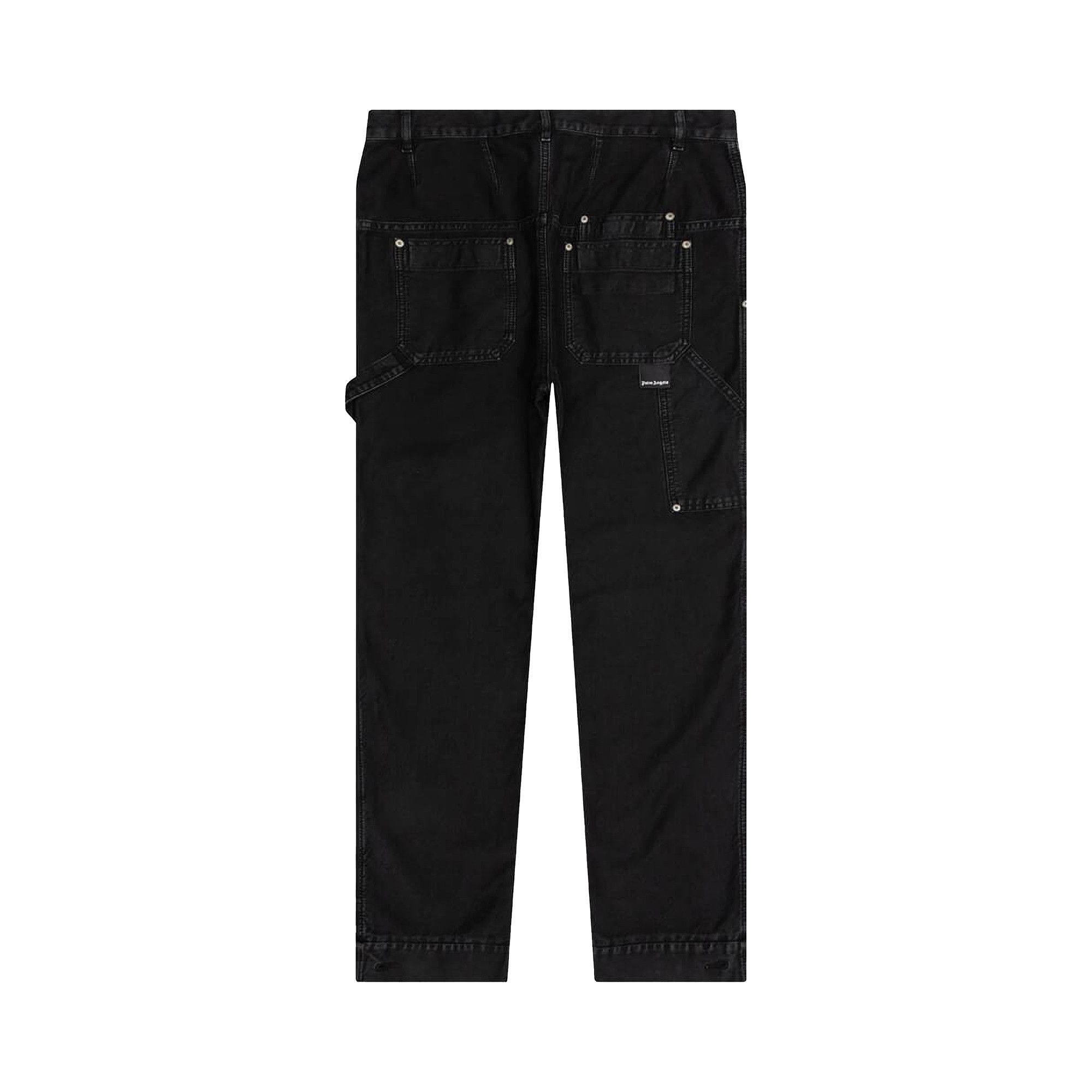 【関税&送料込】Palm Angels Cargo Pants LOGO CARGO PANTS in black - Palm Angels® Official