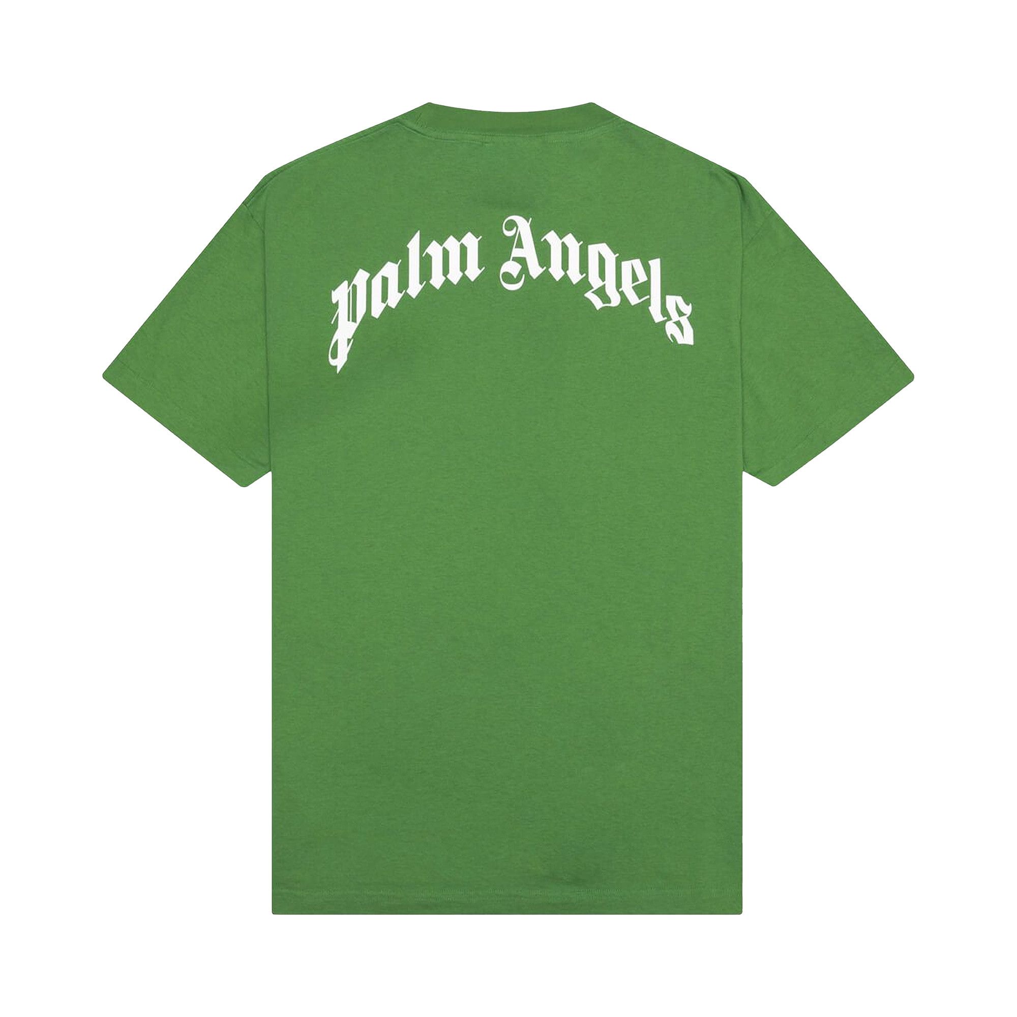 Buy Palm Angels Bear Classic Tee 'Green/Brown