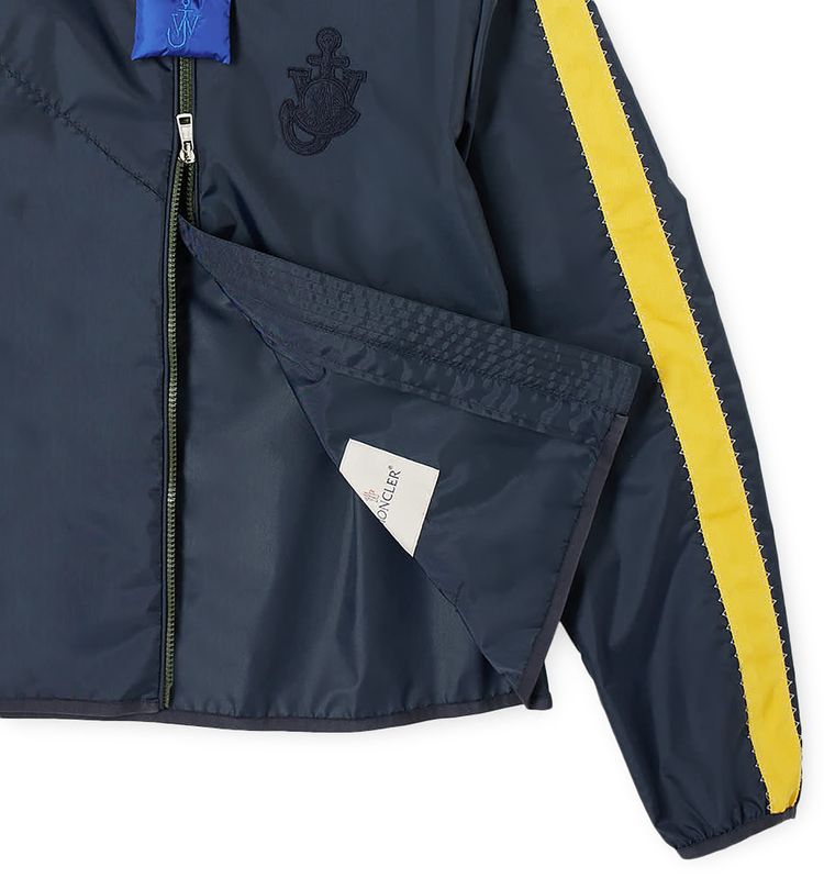 Moncler Genius x JW Anderson Arm Stripe Shell Jacket Navy