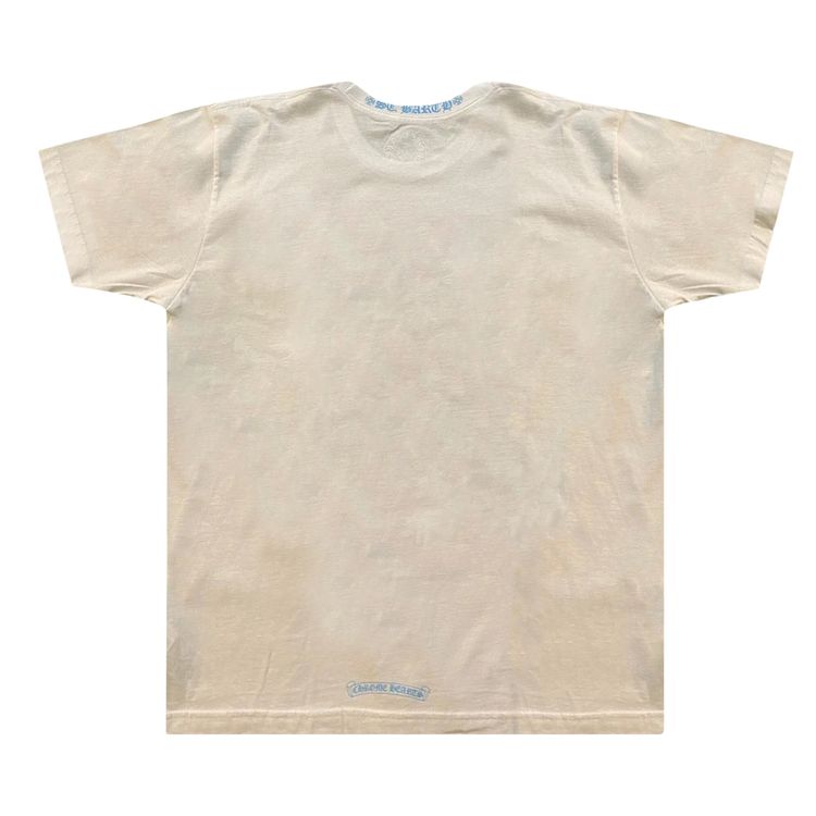 Chrome Hearts St Barth Neck Logo Tee WhiteBlue