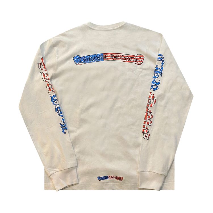 Chrome Hearts x Matty Boy 4th Of July Long Sleeve White