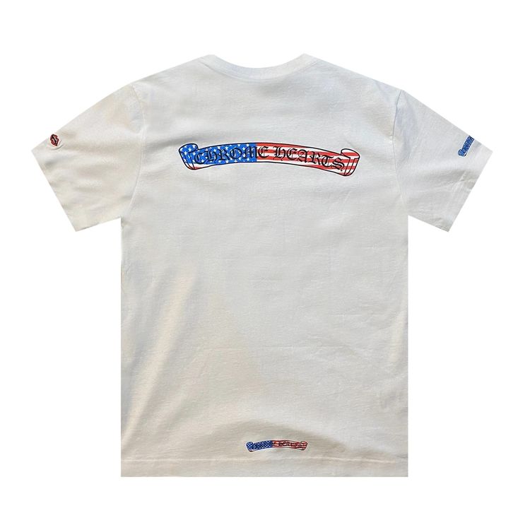 Chrome Hearts x Matty Boy 4th Of July T Shirt White