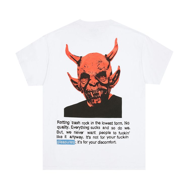 Pleasures Rotting T Shirt White
