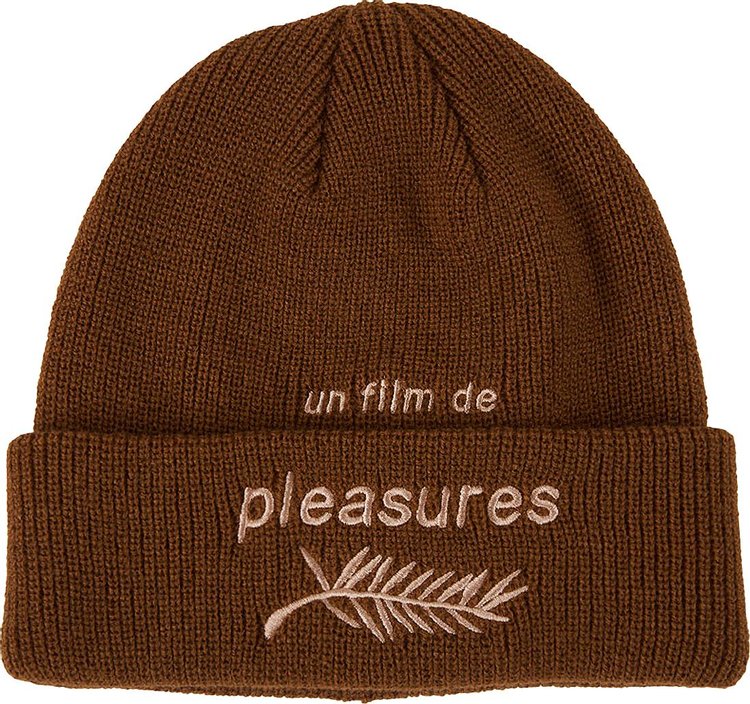 Pleasures Film Beanie 'Brown'