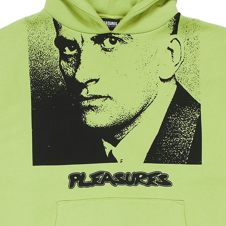 Pleasures Backbone Hoodie Green