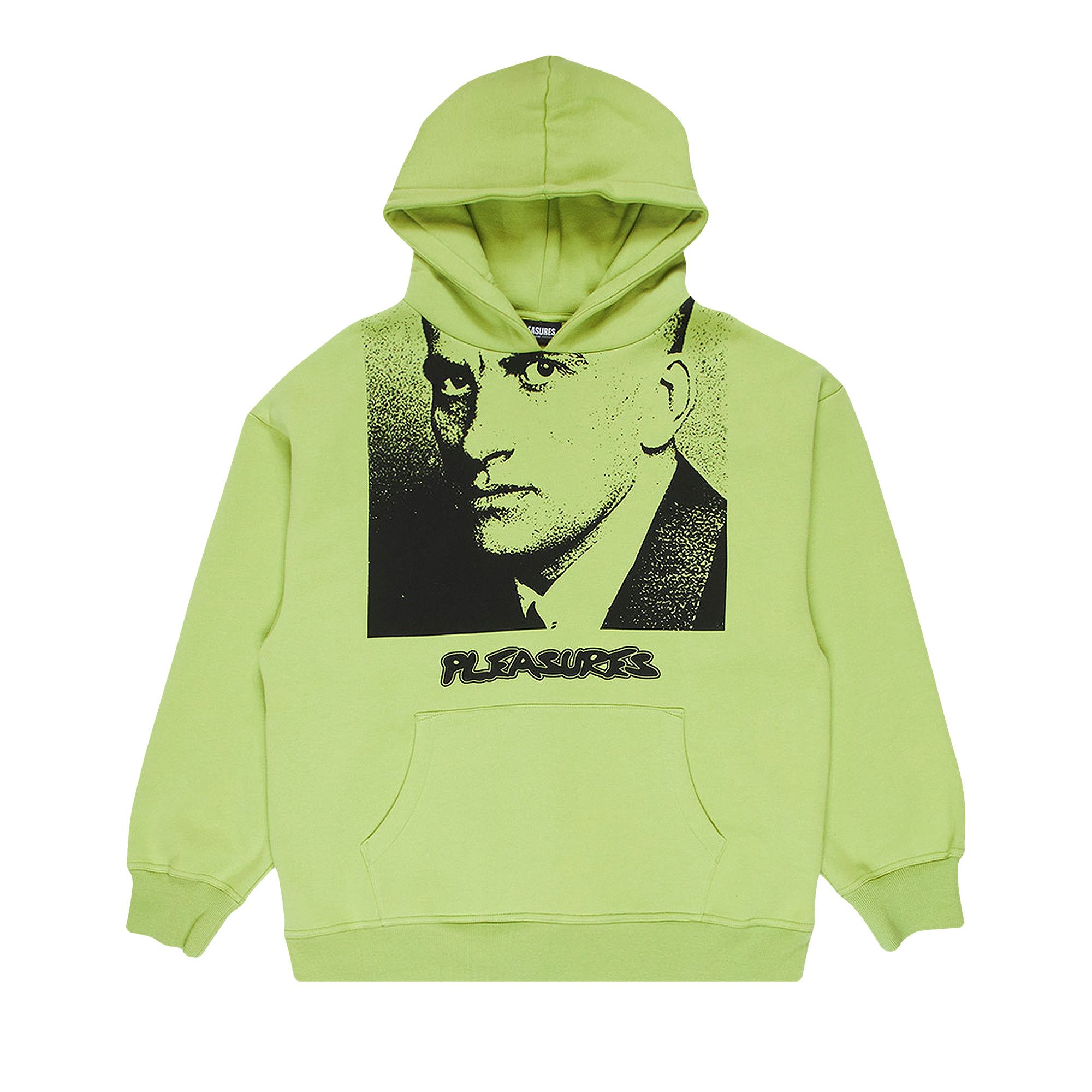 Buy Pleasures Backbone Hoodie Green P21F024 GREE GOAT