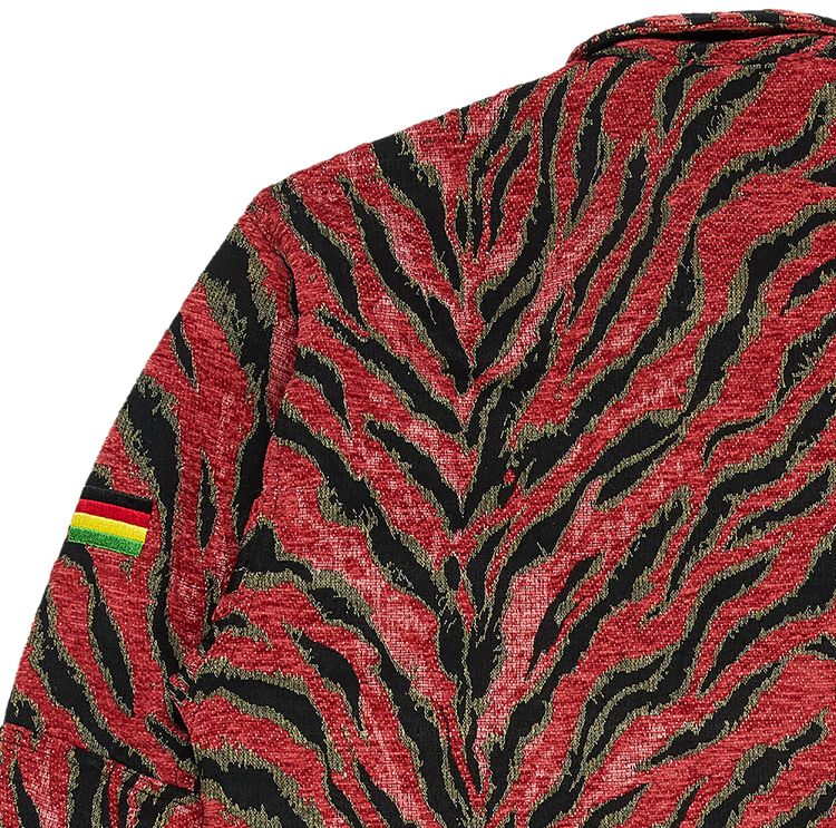 Pleasures Jungle Jacket Red