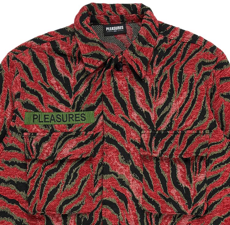 Pleasures Jungle Jacket Red