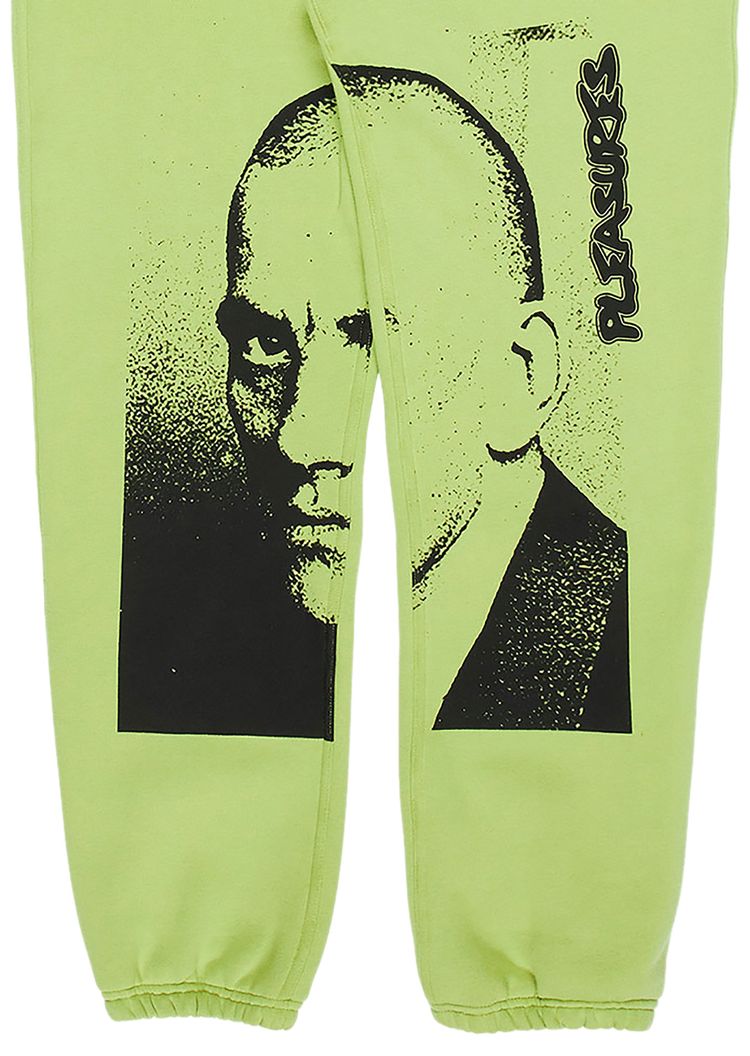 Pleasures Backbone Sweatpants Green
