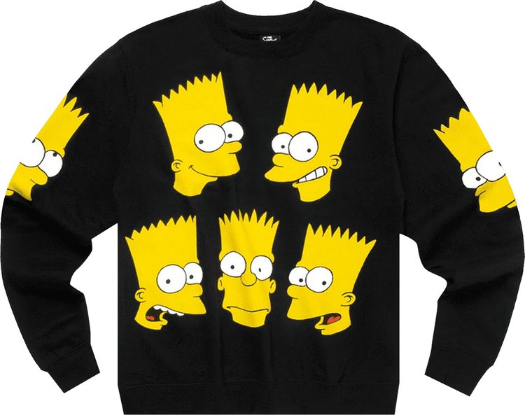 Chinatown Market Simpsons Classic Bart Crewneck Sweatshirt 'Black'