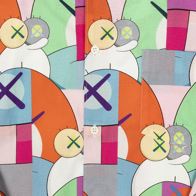 Comme des Garcons SHIRT x KAWS Classic Printed Shirt Print H Multicolor