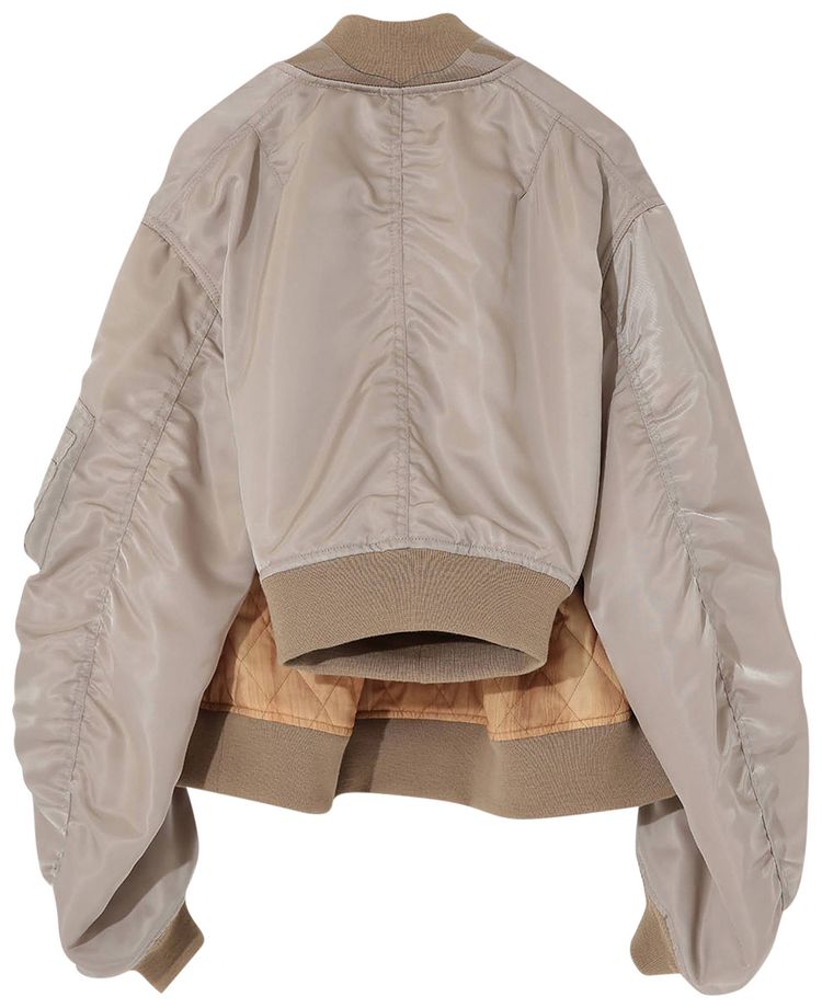 Undercover Evangelion Multiway Padded Bomber Light Beige