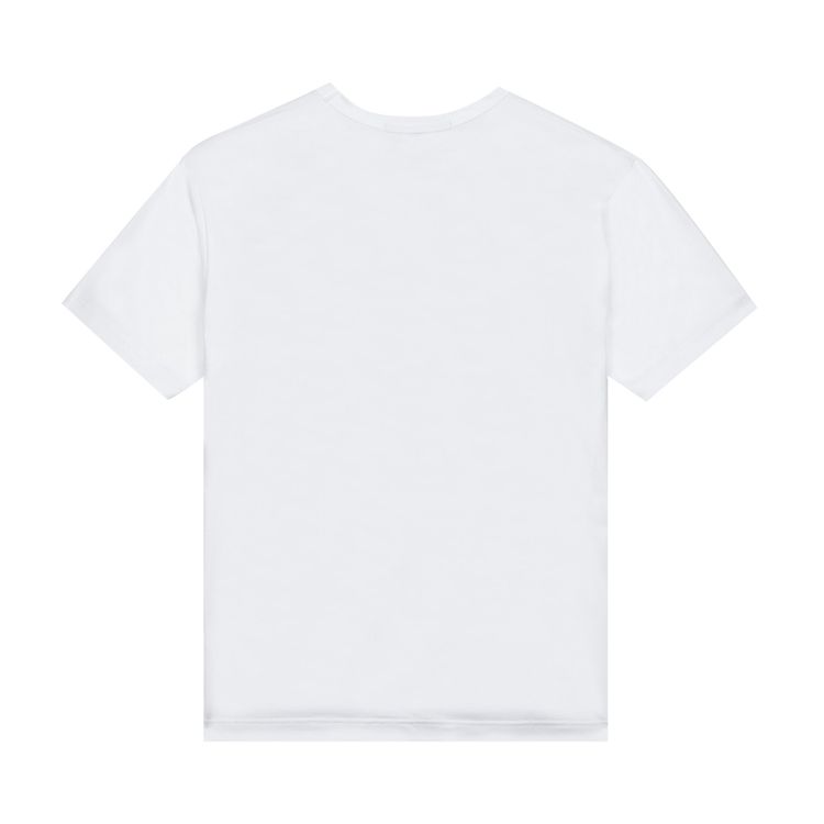 Junya Watanabe Looking Back Printed T Shirt WhiteNavy