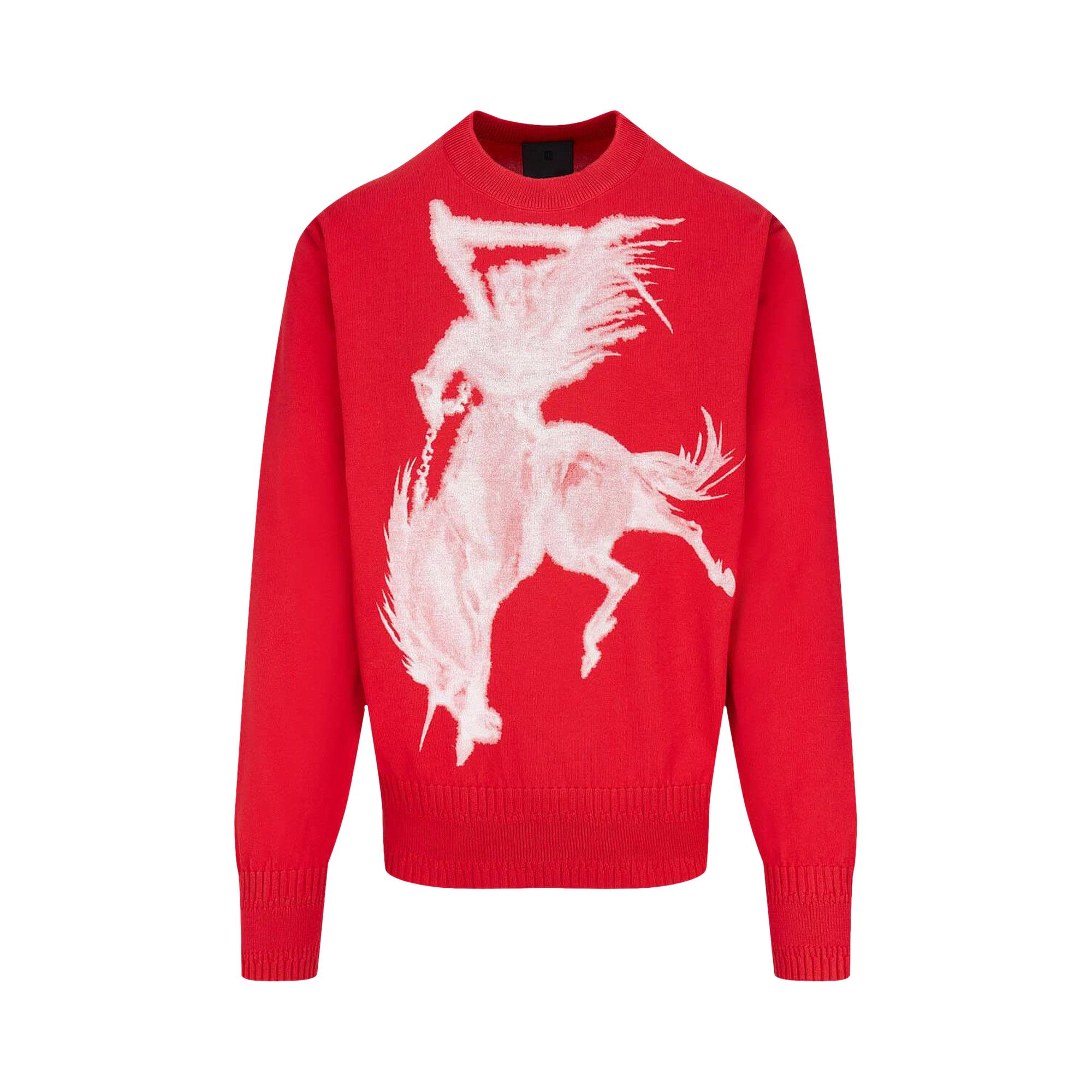 Givenchy hot sale crewneck red