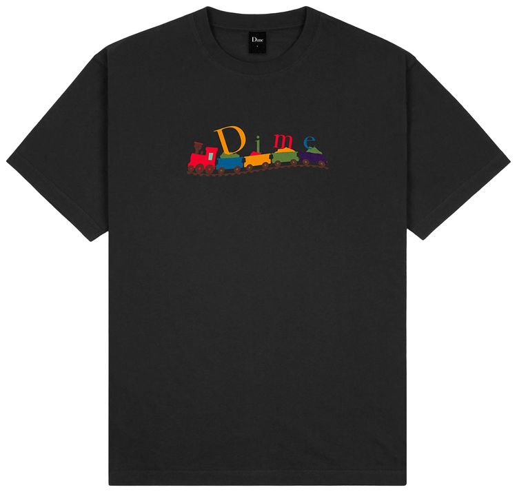 Dime Classic Train T Shirt Black