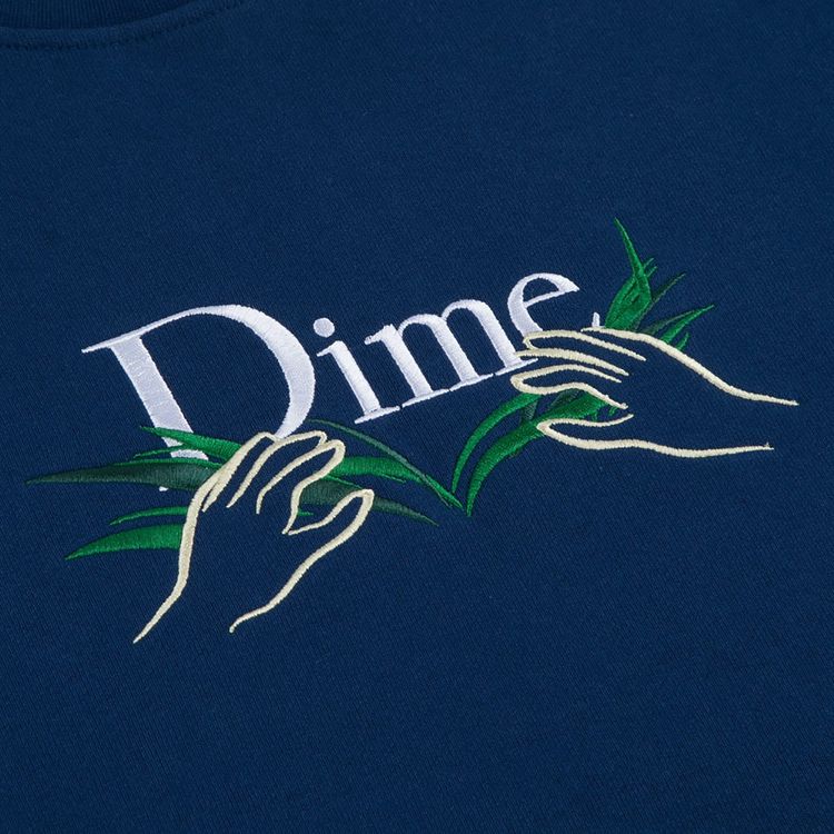 Dime Classic Grass Crewneck Navy