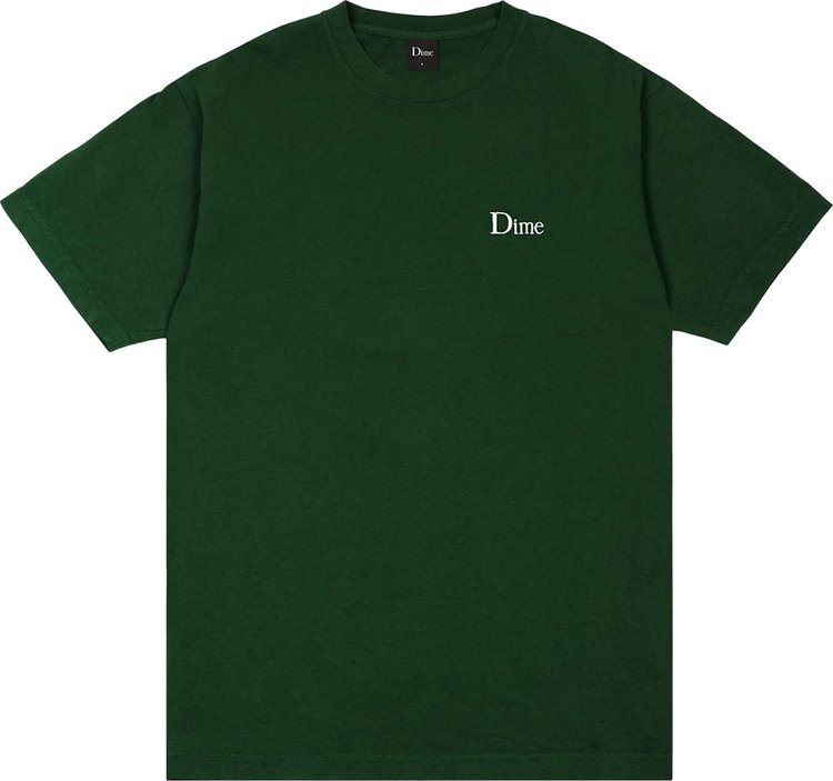 Dime Classic Small Logo T-Shirt 'Forest'