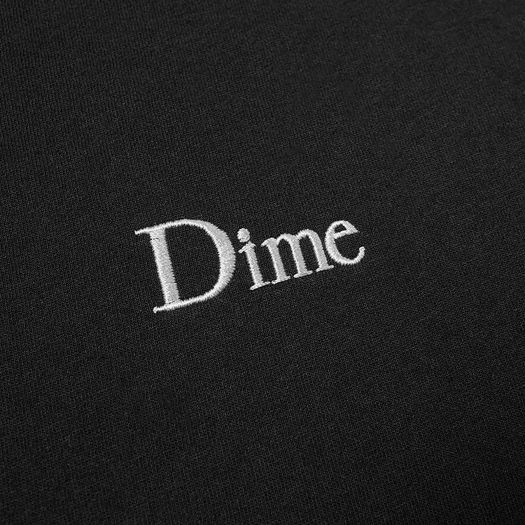 Dime Classic Small Logo T Shirt Black