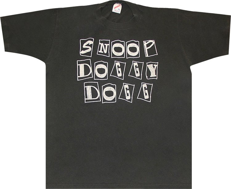 Music Snoop Doggy Dog T-Shirt 'Black'