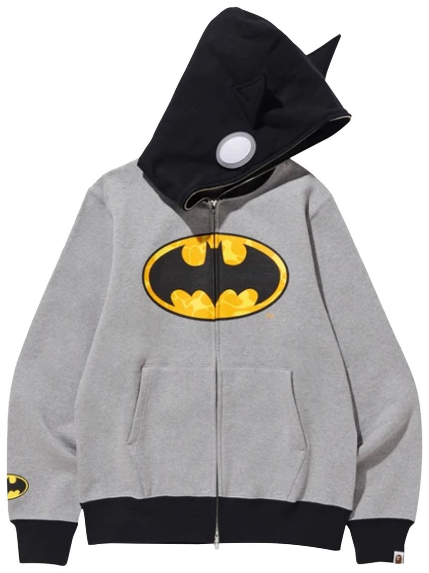 Bape batman hoodie with ears clearance