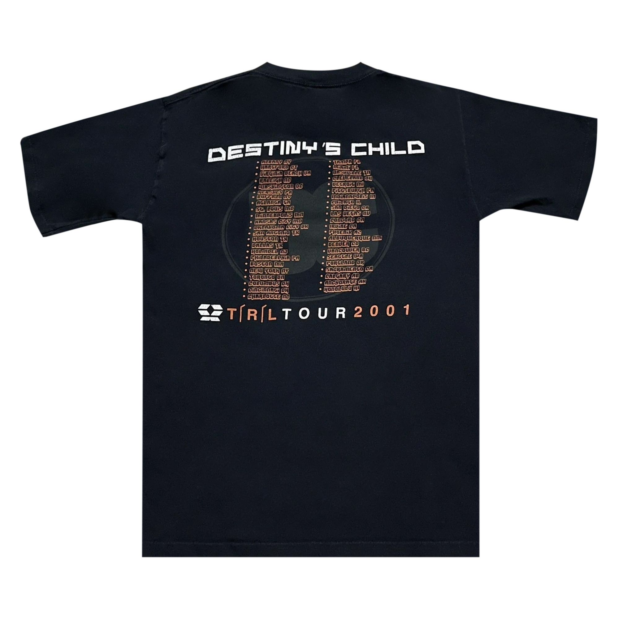Buy Vintage Destiny's Child Tour T-Shirt 'Black' - 2903