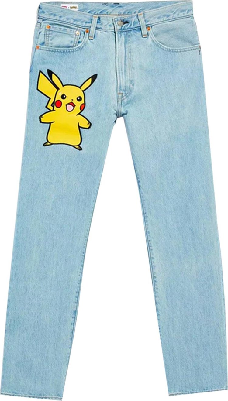 Levi's x Pokémon 551Z Authentic Straight Jeans 'Light Wash'