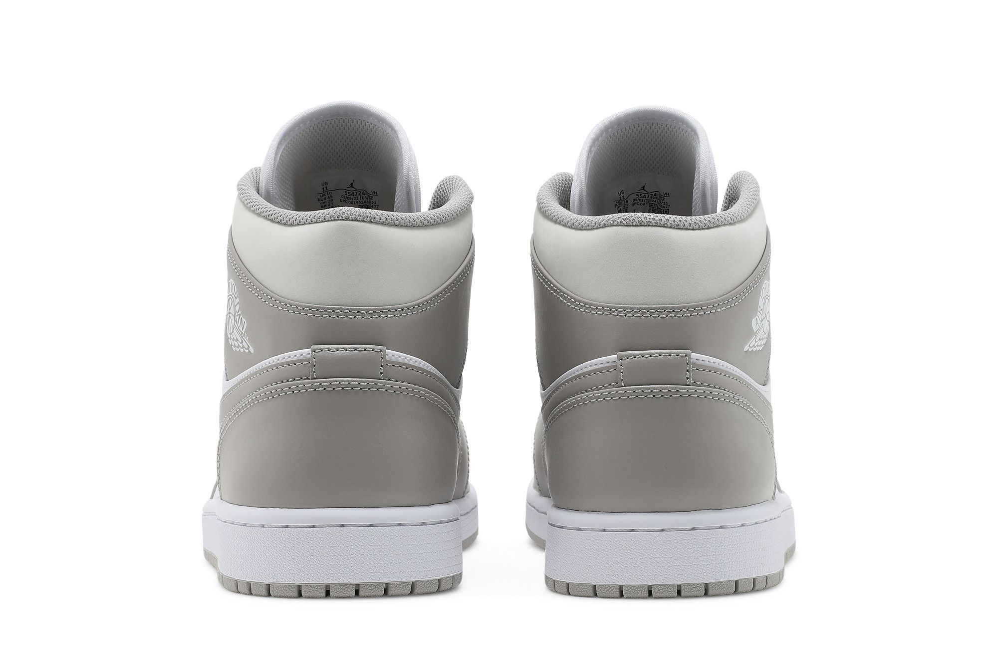 Air jordan 1 mid bone grey sales