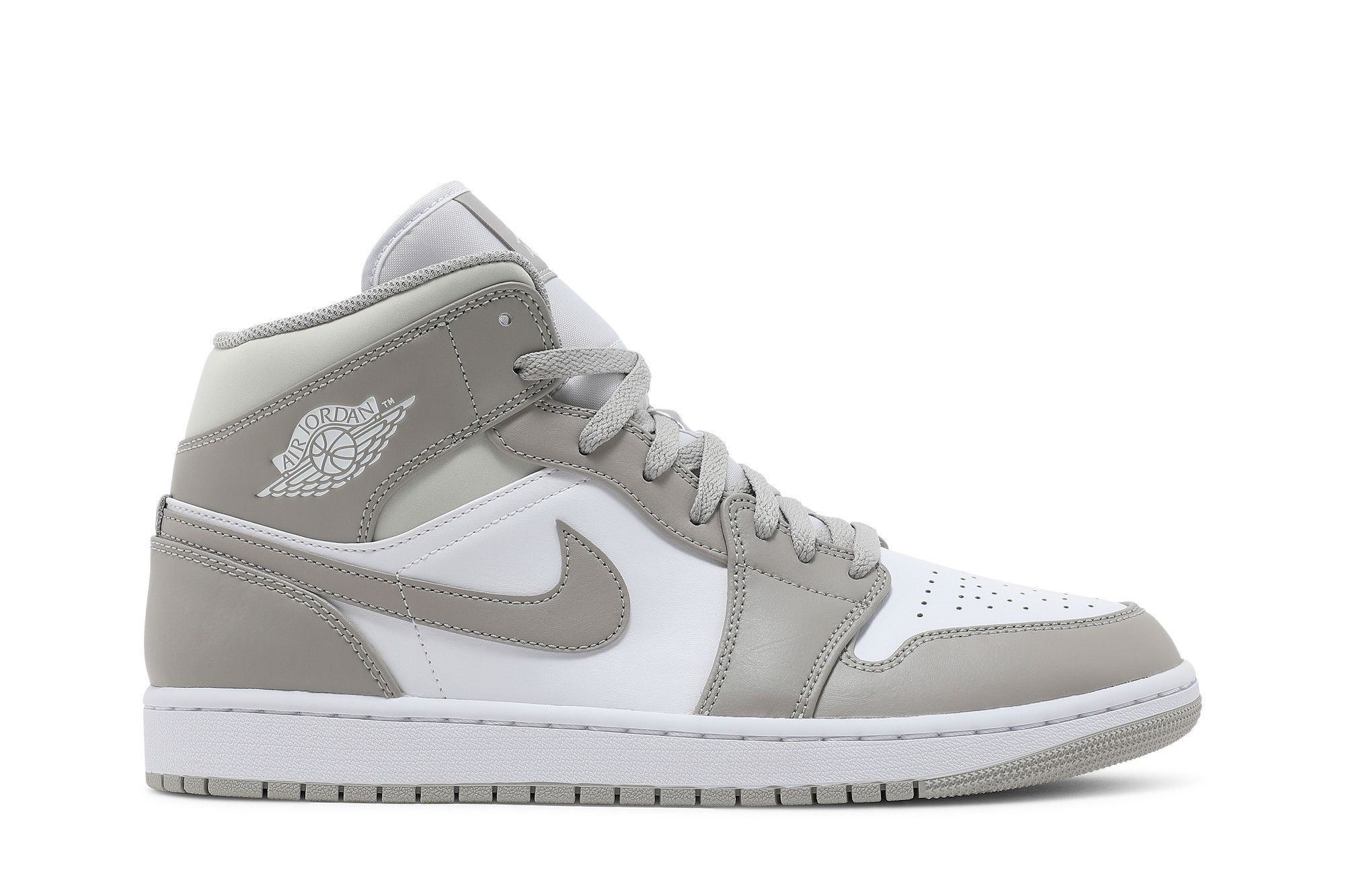 grey and white jordan 1