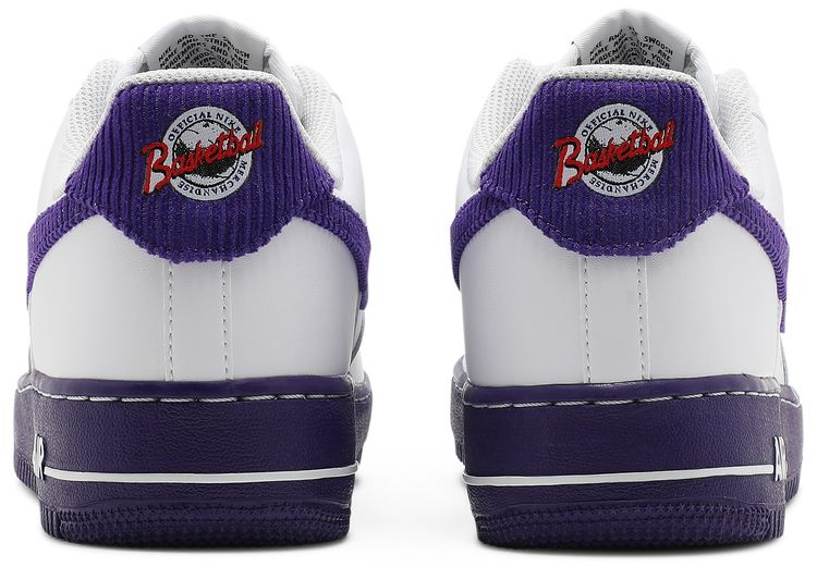Nike Air Force 1 07 LV8 EMB White Court Purple