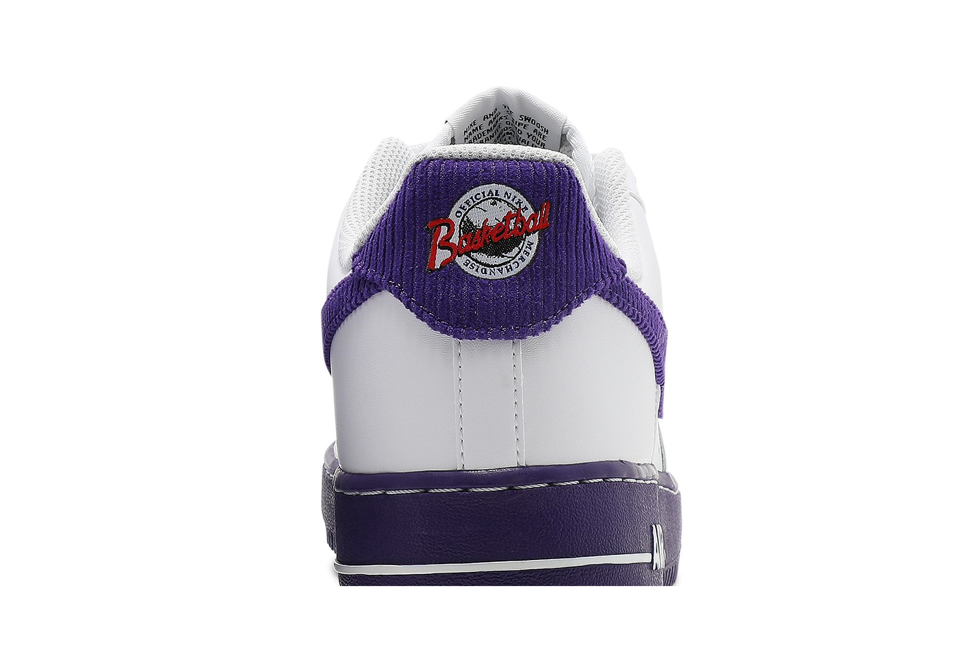 White and purple af1 top