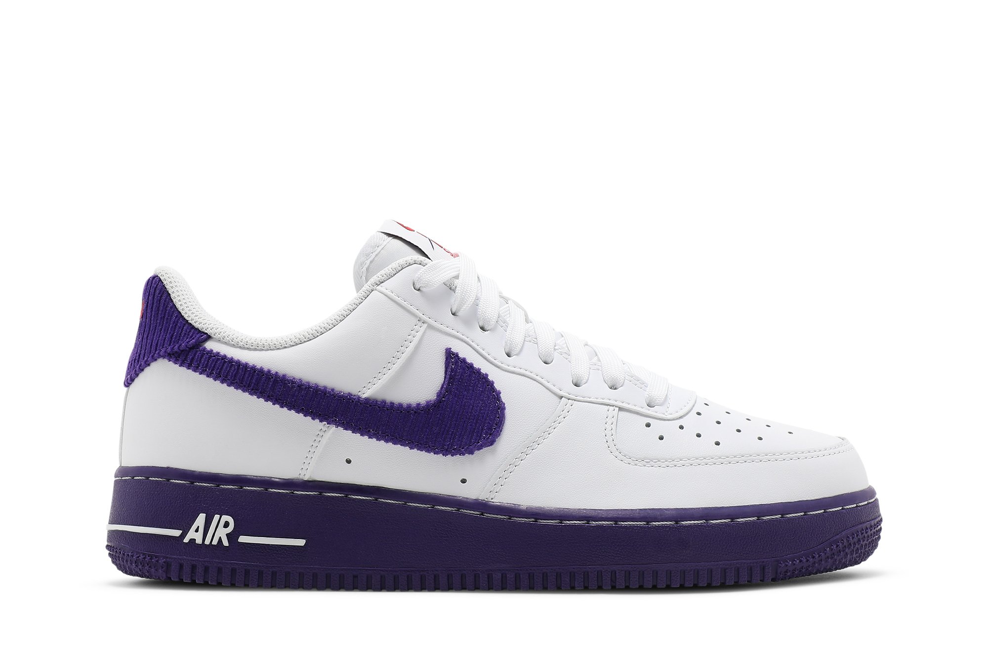 Air Force 1 '07 LV8 EMB 'White Court Purple' | GOAT