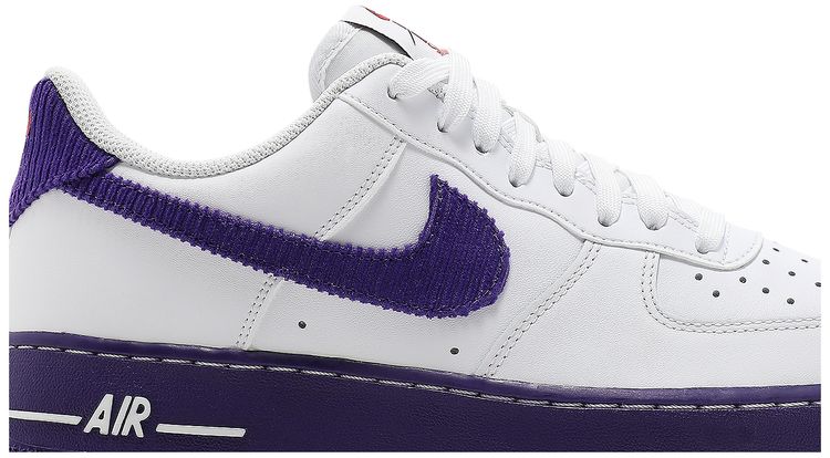 Nike Air Force 1 07 LV8 EMB White Court Purple