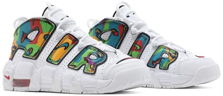 Nike Air More Uptempo GS Peace Love Basketball