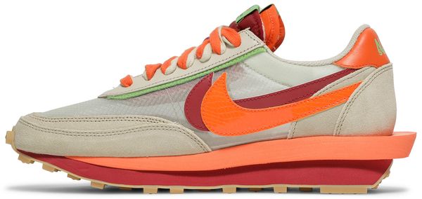 sacai orange blaze on feet