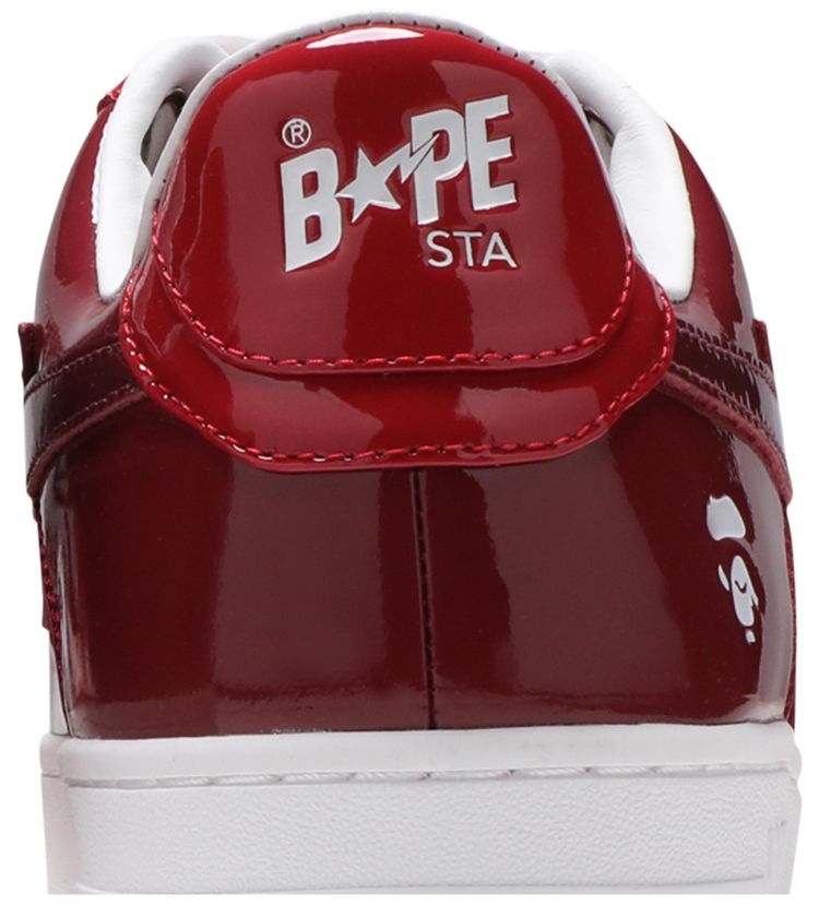 Bapesta Low M1 Color Camo Combo   Red
