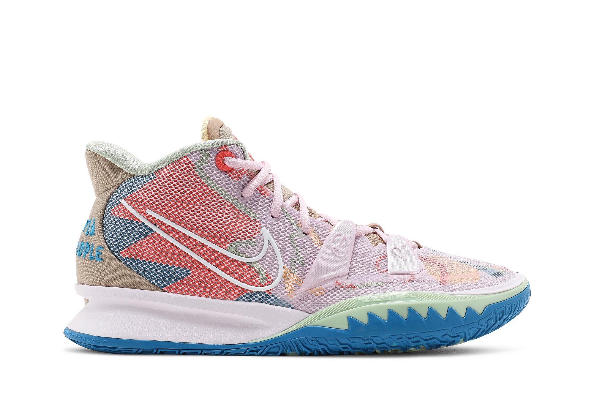 blue and pink kyrie 7