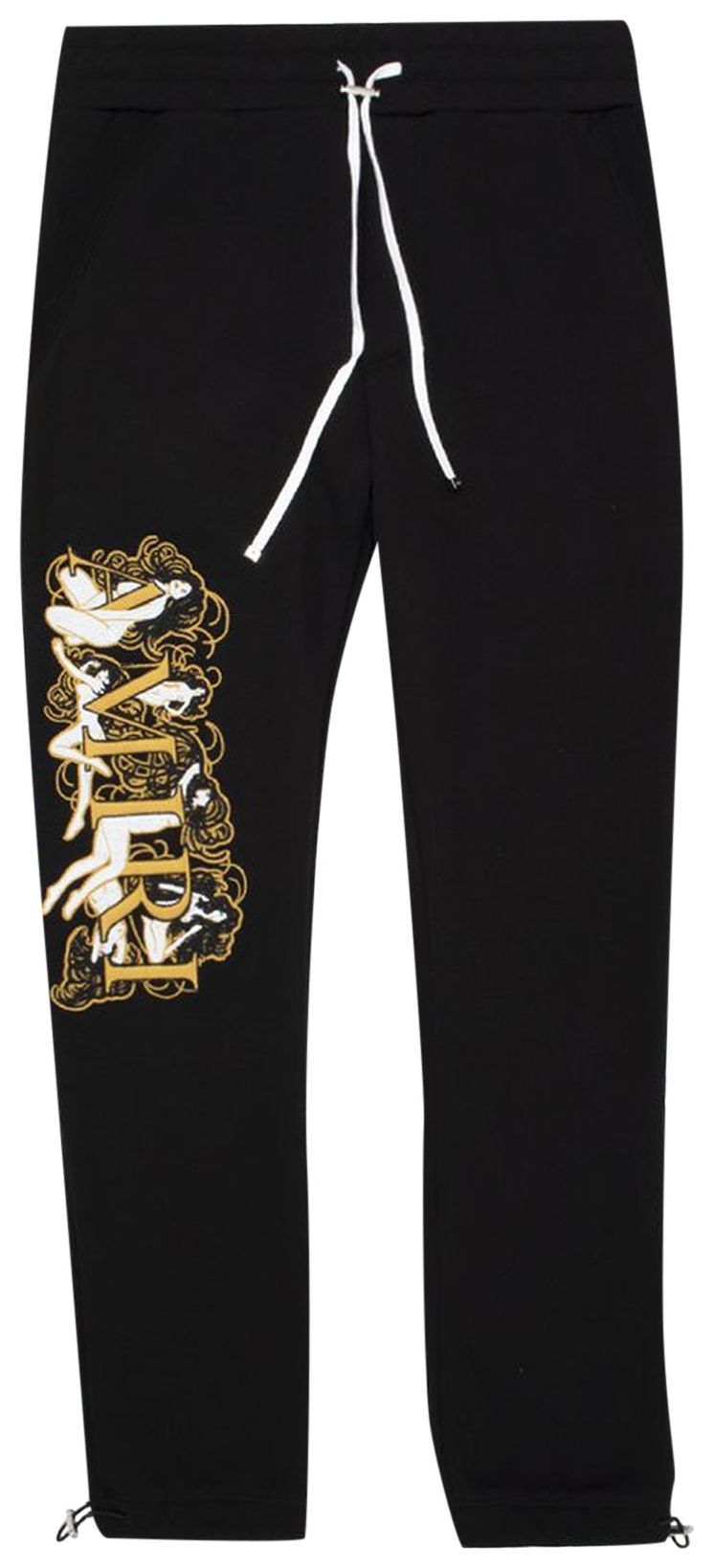 Amiri Naked Girl Sweatpants Black