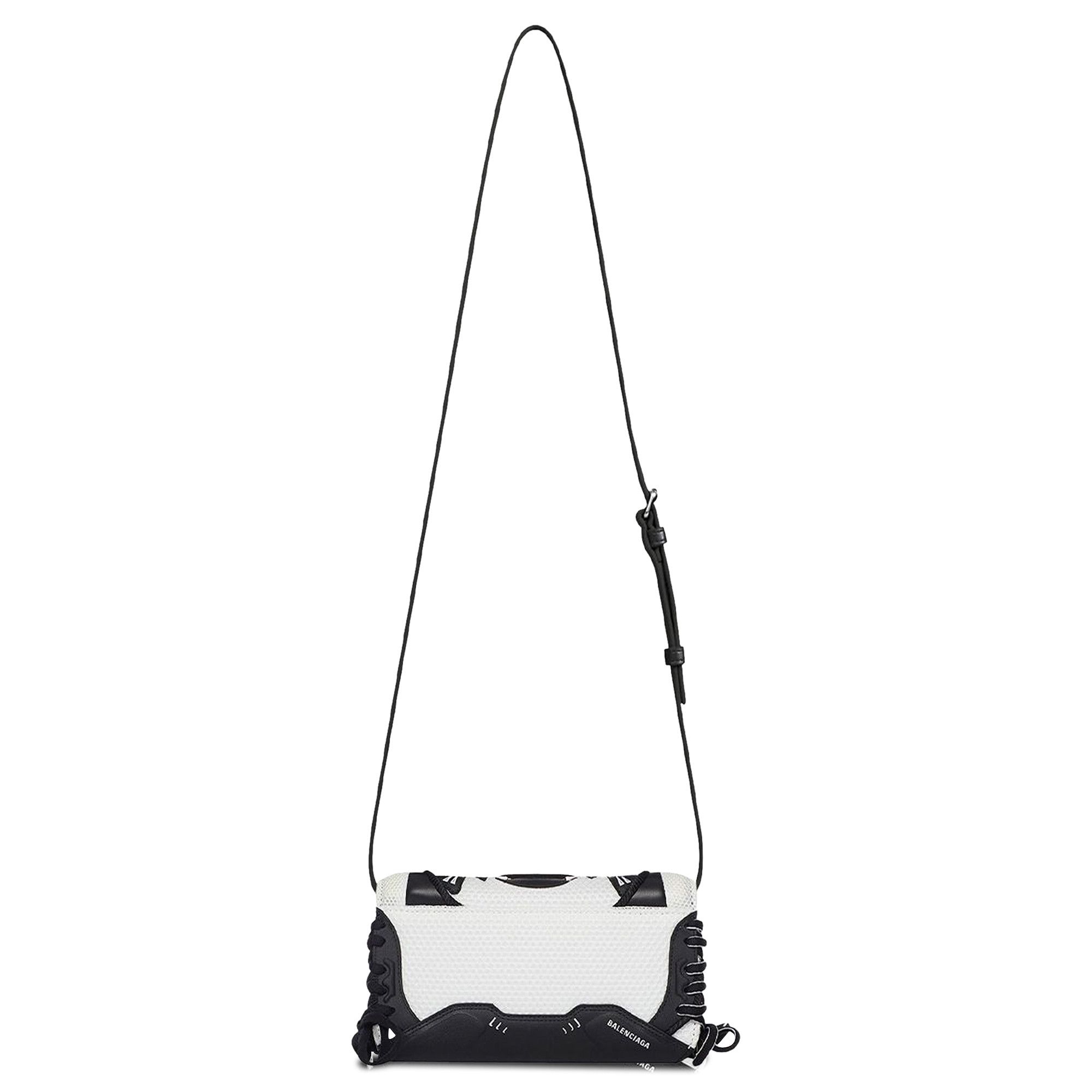 Buy Balenciaga Sneakerhead Phone Holder Strap Bag 'Black