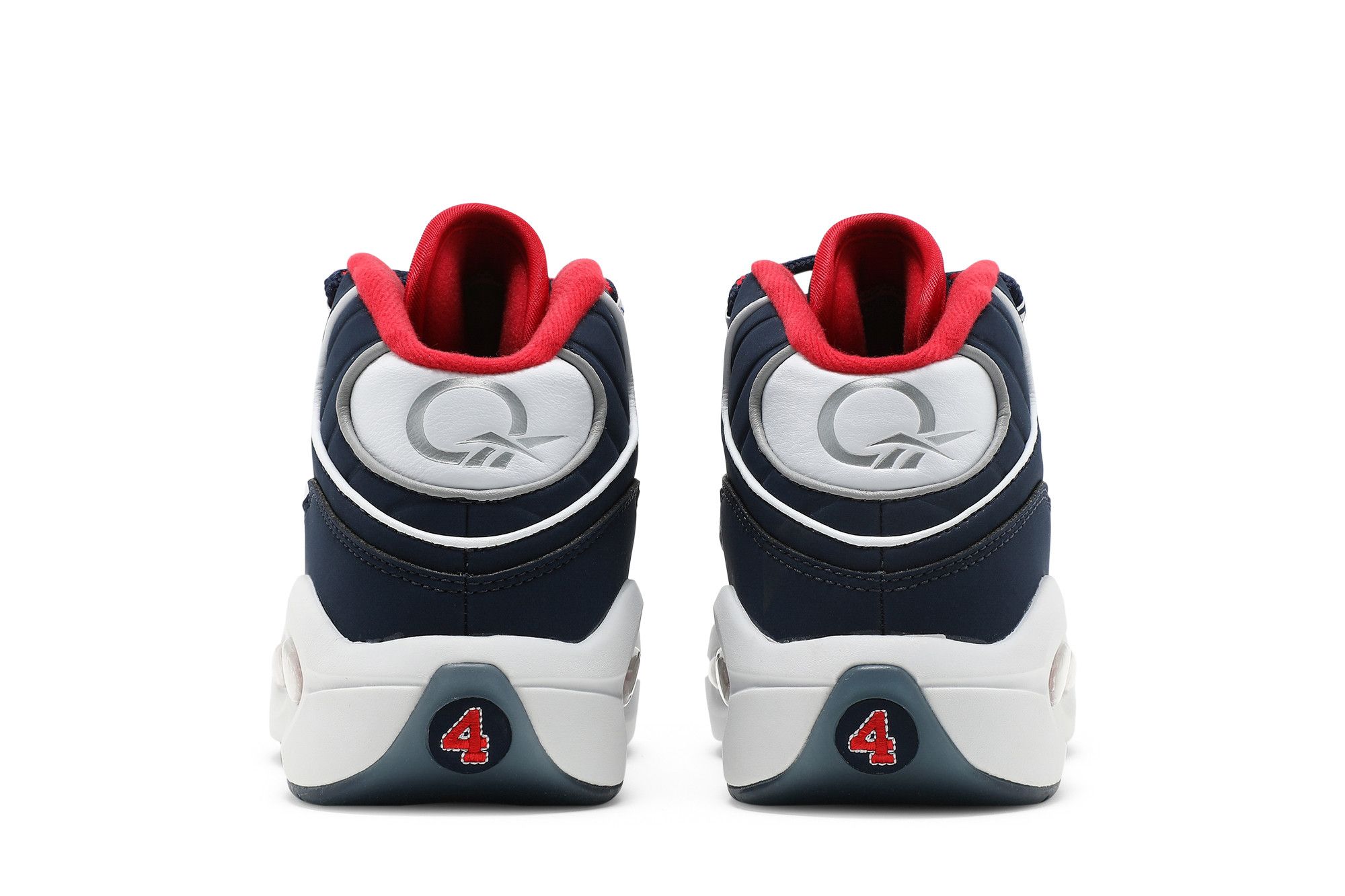 Reebok Question Mid USAホワイト/ネイビー/レッド Reebok Question Mid USA Iverson Four H01281 Release Date - SBD