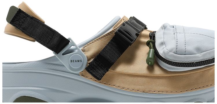 BEAMS x Crocs Classic All Terrain Outdoor Clog Khaki Grey