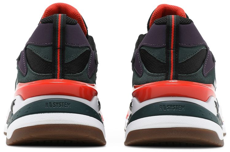 Puma RS Fast Buck Black Green Gables