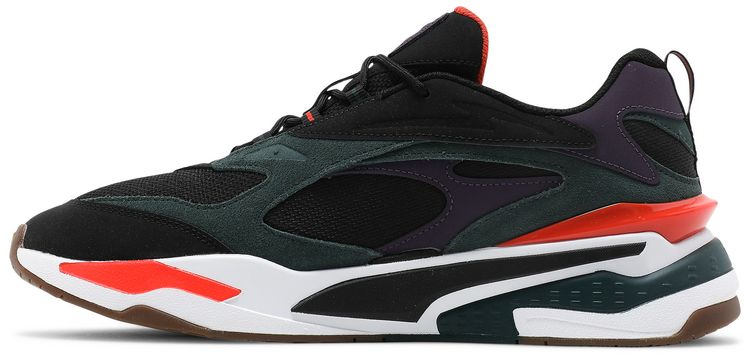 Puma RS Fast Buck Black Green Gables