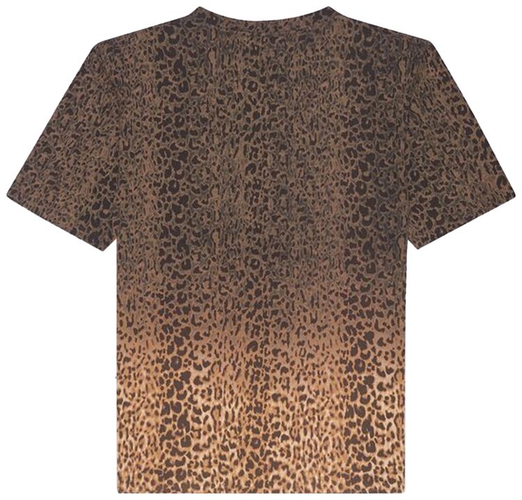 Saint Laurent Leopard Shirt BeigeFauveNoir