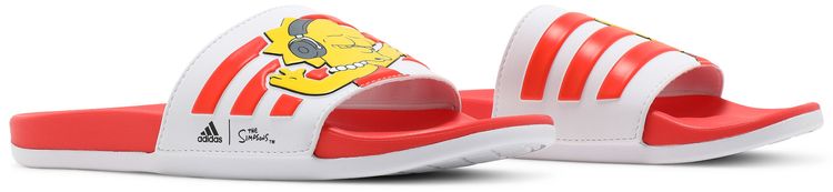 The Simpsons x adidas Wmns Adilette Comfort Slides Lisa